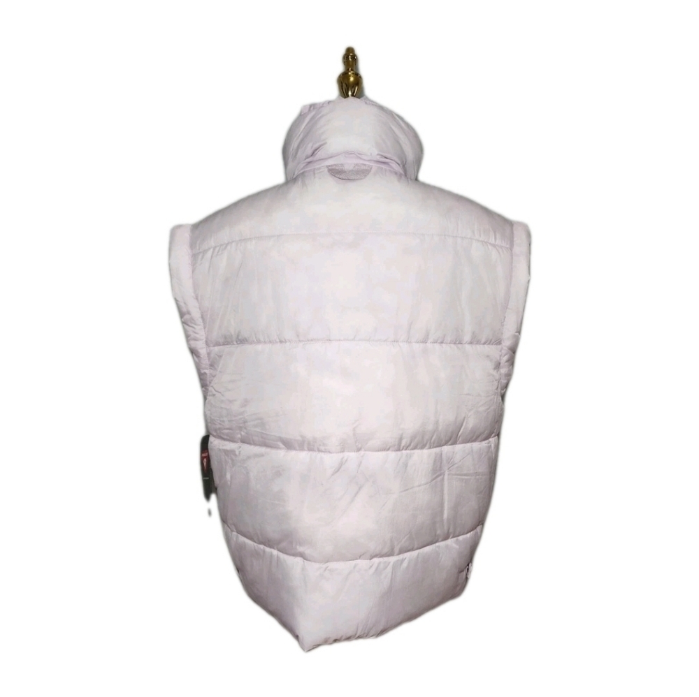 Free People FP Movement Performance Bubble Puffer Vest Pink Oversized Size XS - Picture 6 of 6